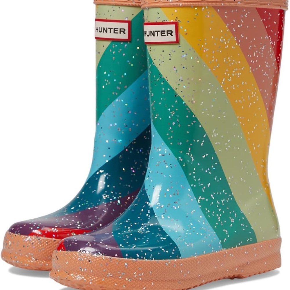 Hunter Multicolor Glitter Rain Boots